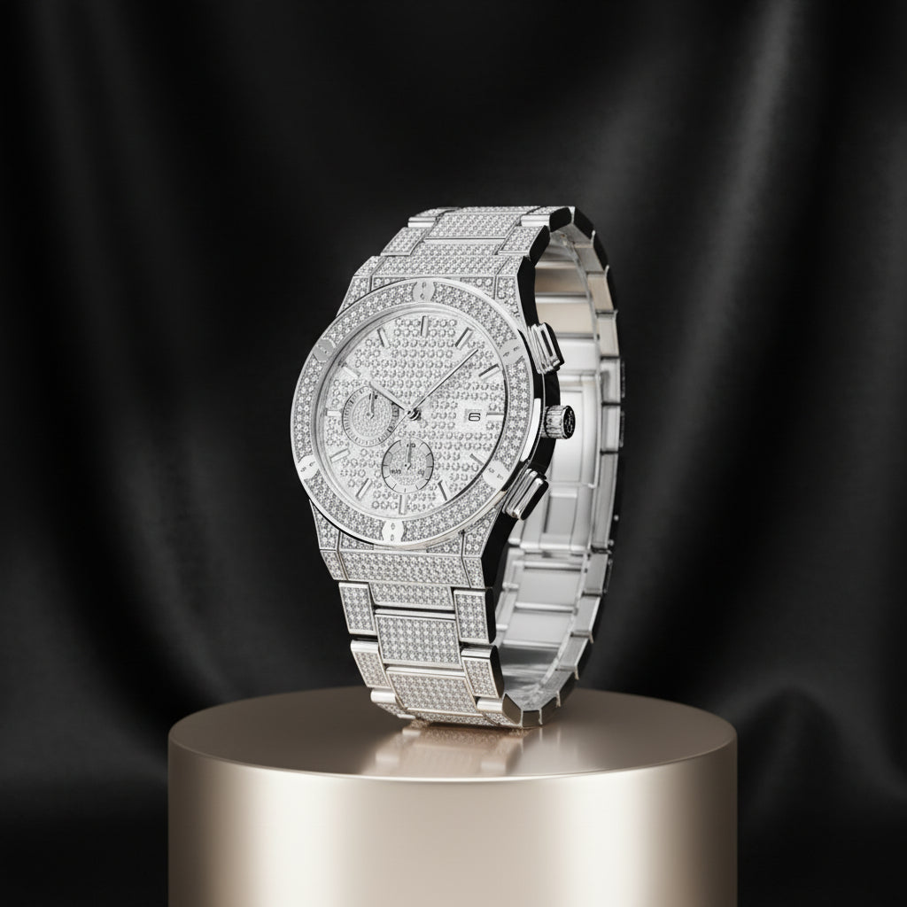 VVS Ice Stamped Watch