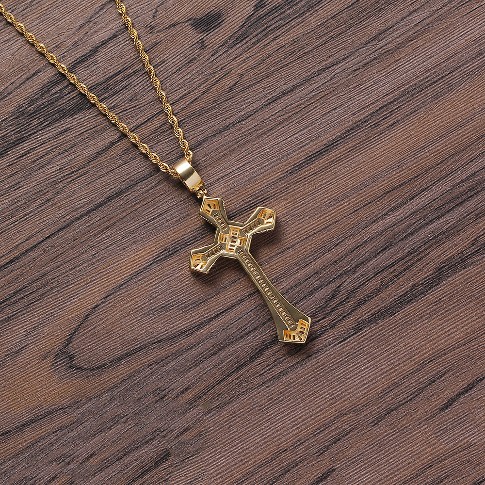 VVS Trinity Iced Pendant