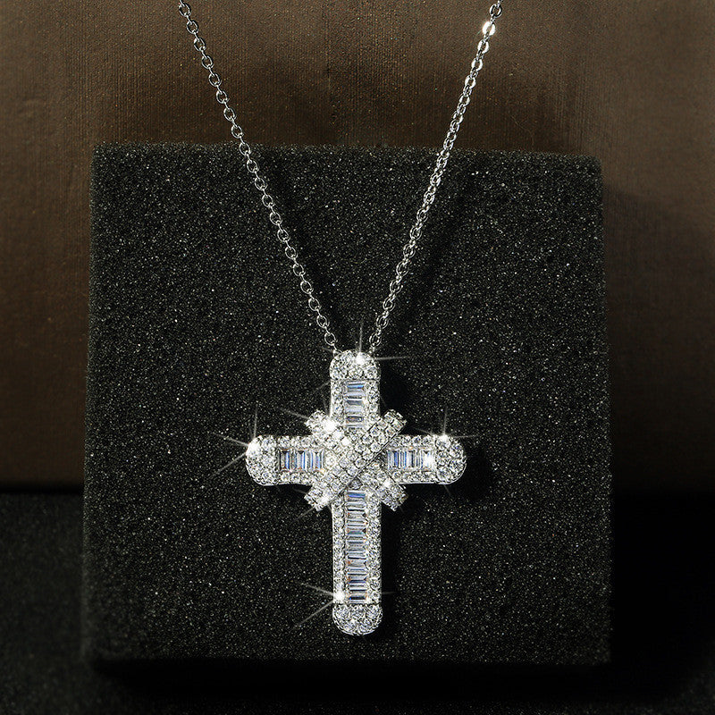 Jewelry Premium Diamond Cross Necklace