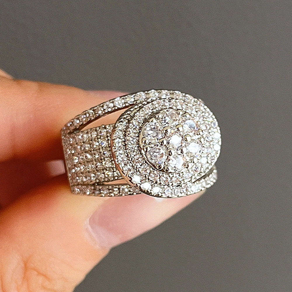 Glacier Dome Ring – White Gold Edition