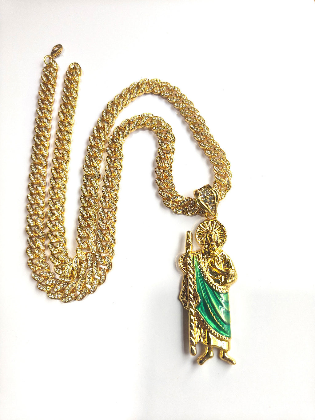 Sacred Icon Pendant Cuban Chain