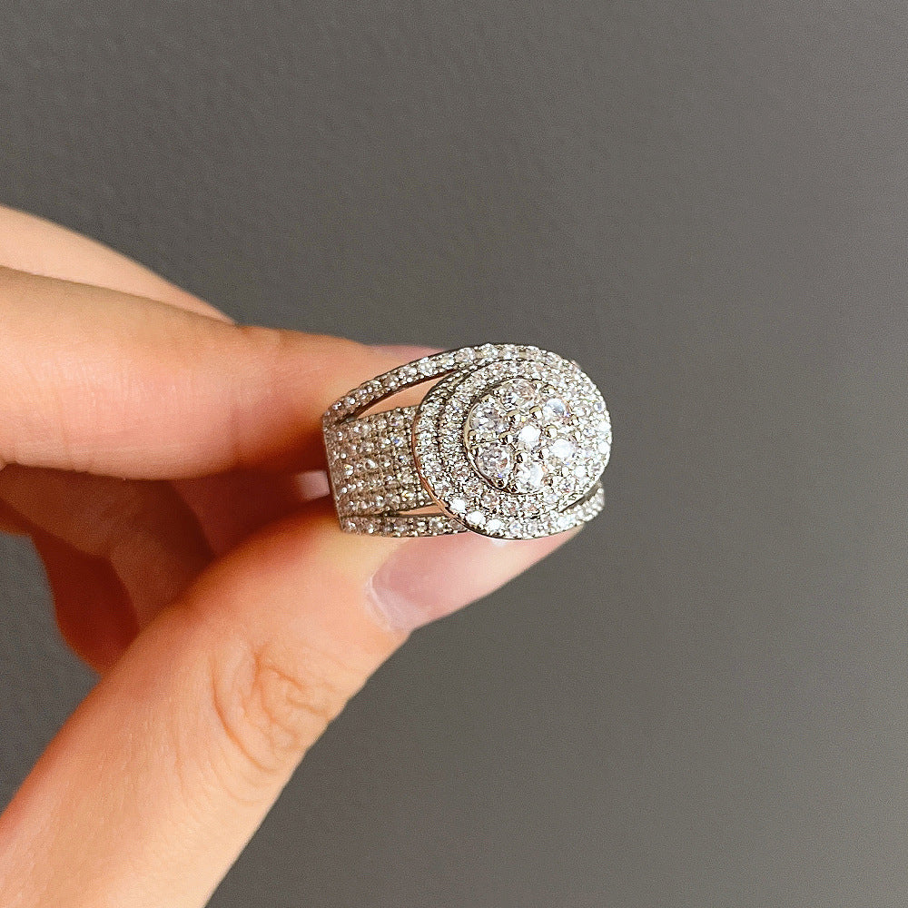 Glacier Dome Ring – White Gold Edition