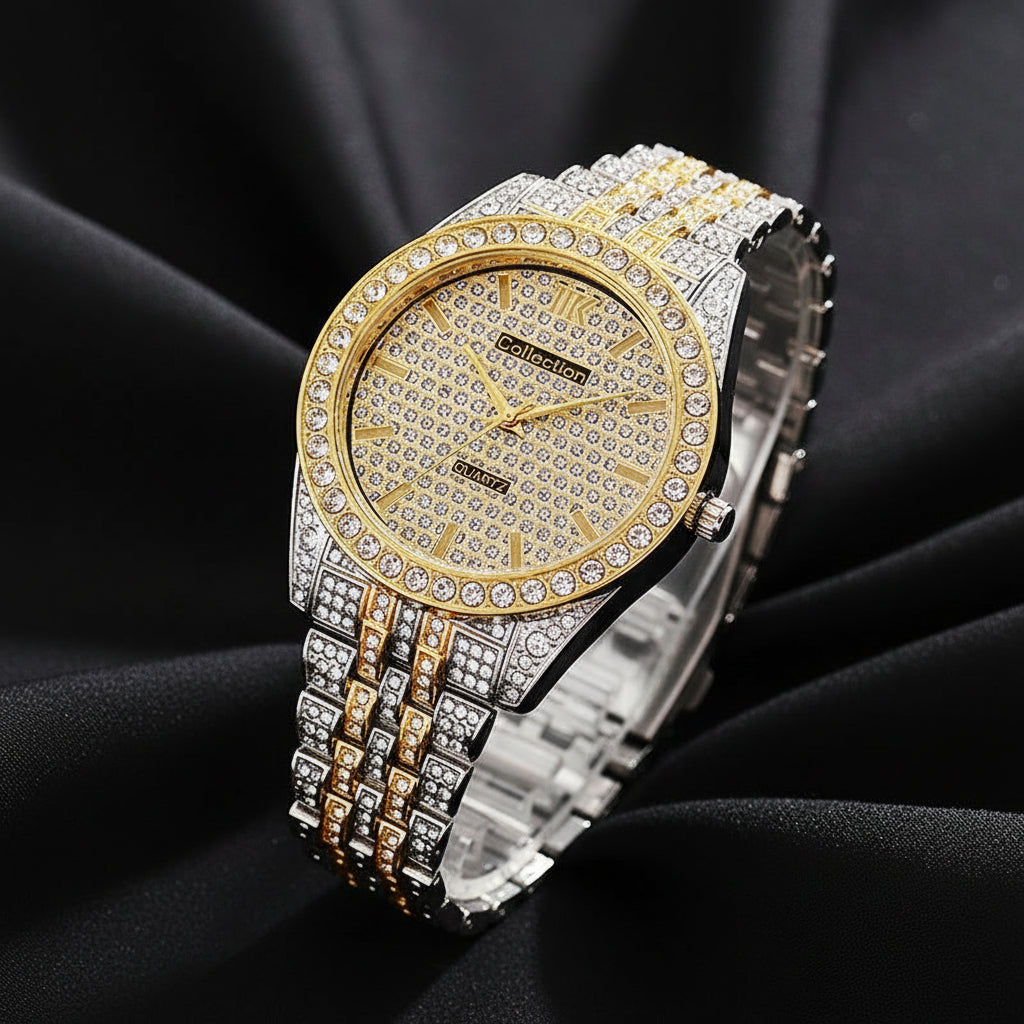 Midnight Glacier Iced Watch