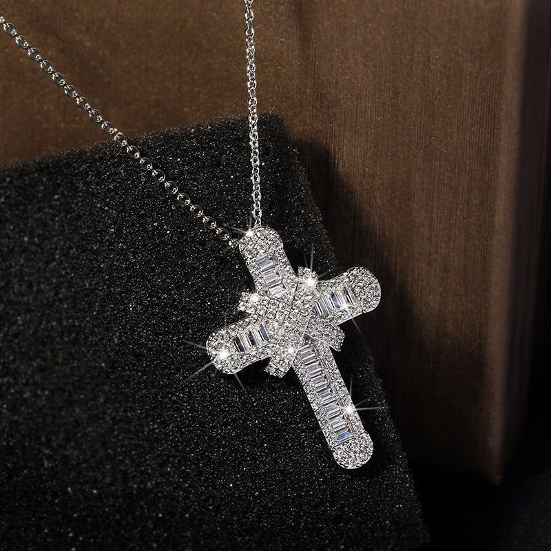 Jewelry Premium Diamond Cross Necklace