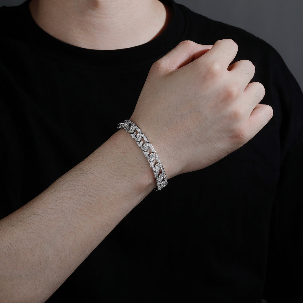 Iced S-Pattern Cuban Link Setyes