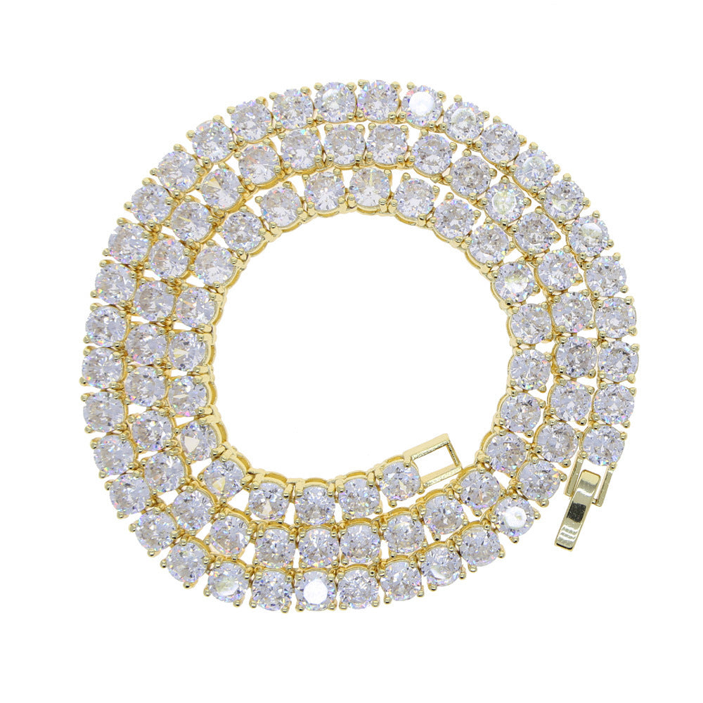 Iced Tennis Chain 5mm Single Row