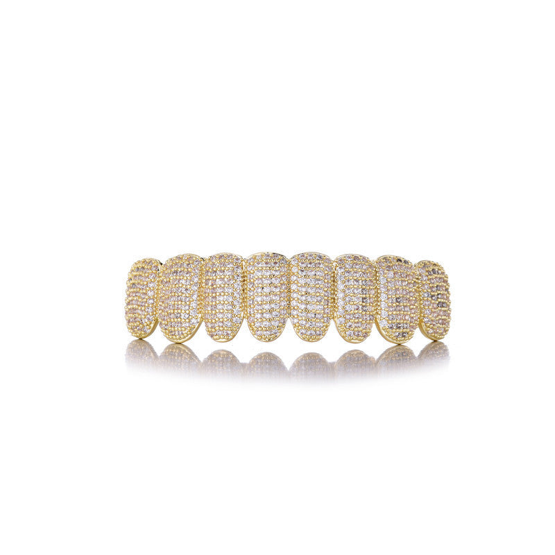 Iced Out Diamond Grillz Set