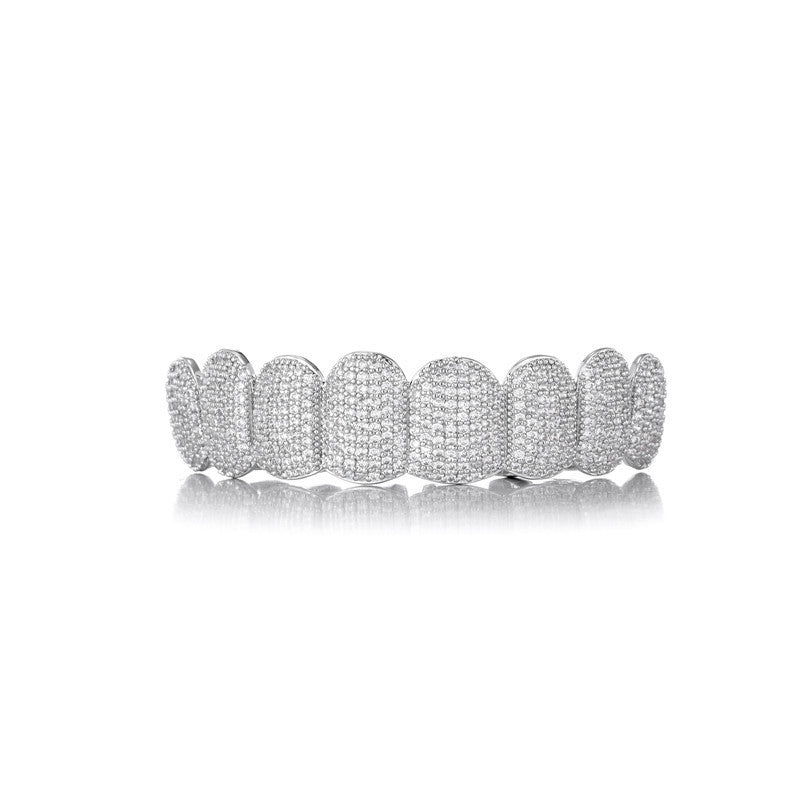 Iced Out Diamond Grillz Set