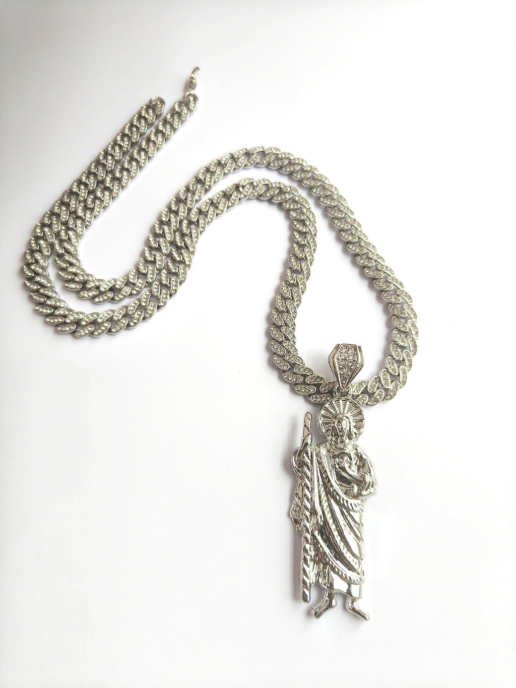 Sacred Icon Pendant Cuban Chain